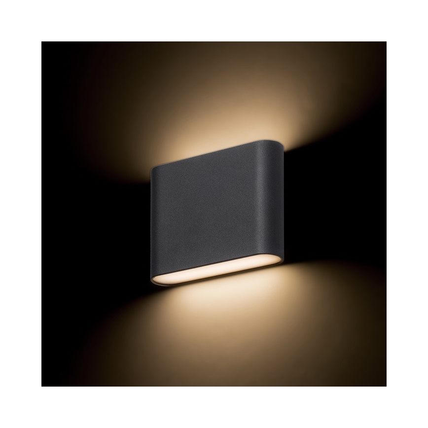 RED - Design Rendl - R12012 - Utomhus LED vägglampa  CHOIX 2xLED/3W/230V IP54