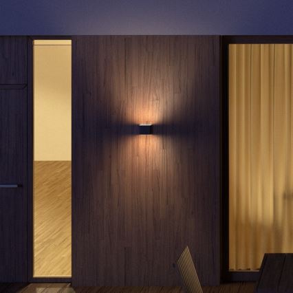 RED - Design Rendl - R12012 - Utomhus LED vägglampa  CHOIX 2xLED/3W/230V IP54