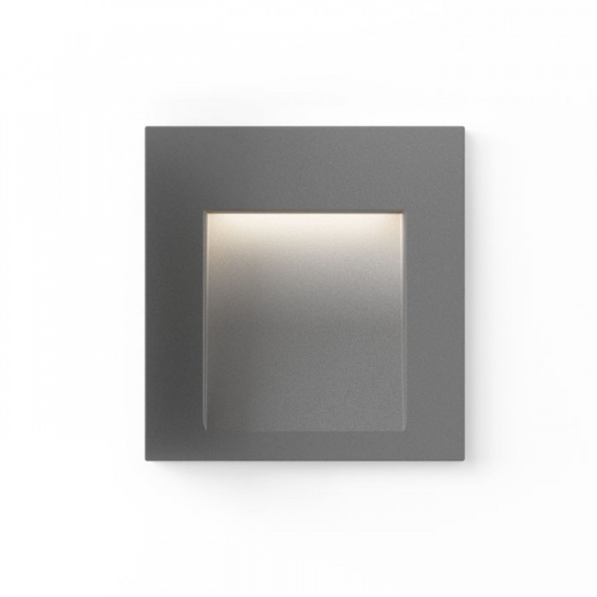 RED - Design Rendl - R12014 - LED Utomhus  vestavné lampa  TESS LED/3W/230V IP54