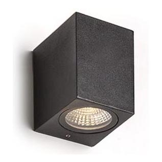 RED - Design Rendl - R12021 - Utomhus LED vägglampa  KUBI LED/3W/230V IP54