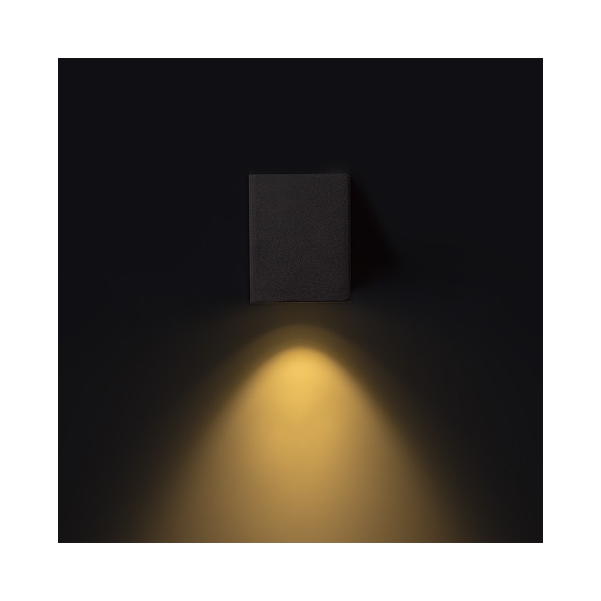 RED - Design Rendl - R12021 - Utomhus LED vägglampa  KUBI LED/3W/230V IP54
