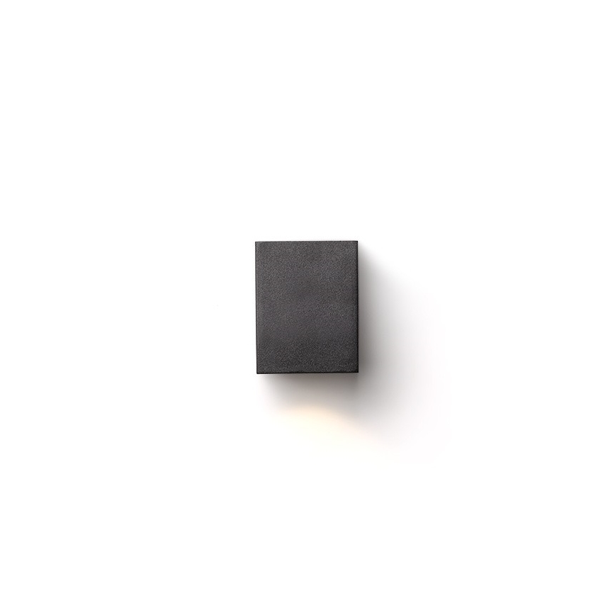 RED - Design Rendl - R12021 - Utomhus LED vägglampa  KUBI LED/3W/230V IP54