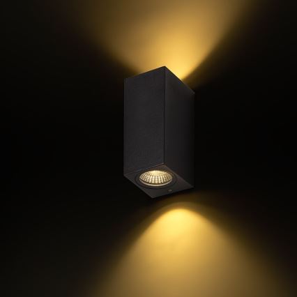 RED - Design Rendl - R12028 - Utomhus LED vägglampa  KUBI 2xLED/3W/230V IP54