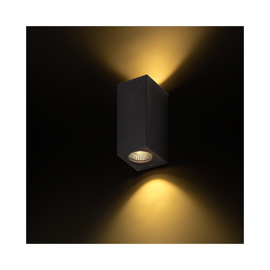RED - Design Rendl - R12028 - Utomhus LED vägglampa  KUBI 2xLED/3W/230V IP54