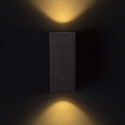 RED - Design Rendl - R12028 - Utomhus LED vägglampa  KUBI 2xLED/3W/230V IP54