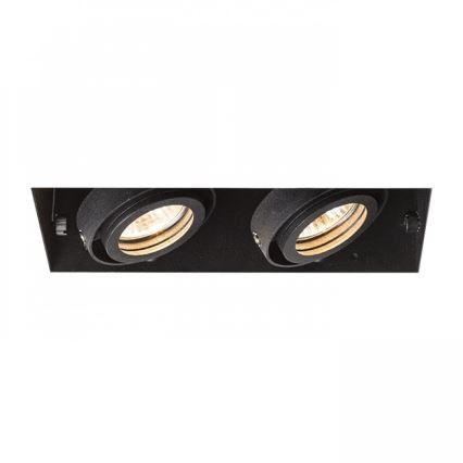 RED - Design Rendl - R12053 - Infälld lampa ELECTRA 2xGU10/50W/230V