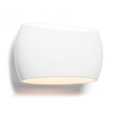 RED - Design Rendl - R12365 - Vägglampa  VERITA 1xE27/33W/230V vit 