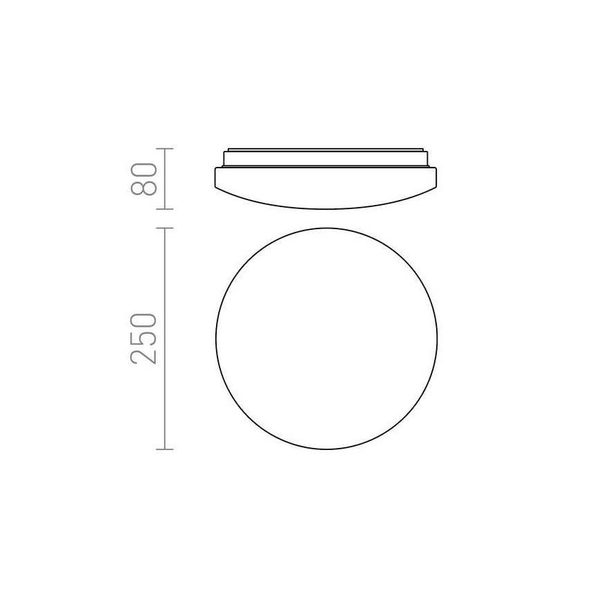 RED - Design Rendl - R12431 - LED taklampa SEMPRE LED/10W/230V