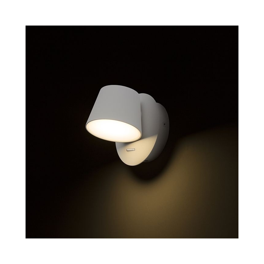 RED - Design Rendl - R12476 - LED Väggspotlight AMADEUS LED/6W/230V vit