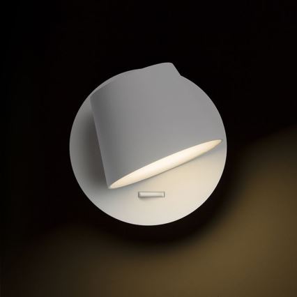 RED - Design Rendl - R12476 - LED Väggspotlight AMADEUS LED/6W/230V vit