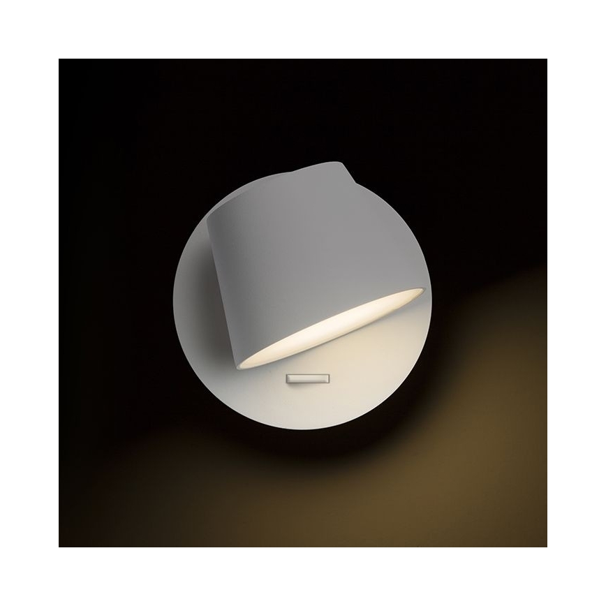 RED - Design Rendl - R12476 - LED Väggspotlight AMADEUS LED/6W/230V vit