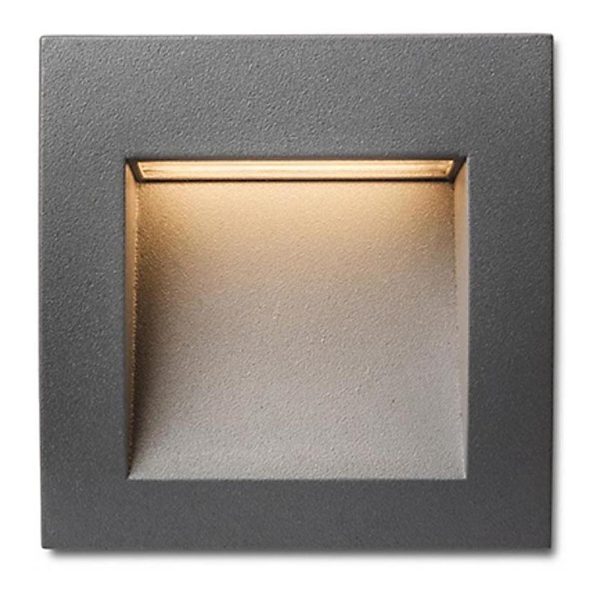RED - Design Rendl - R12534 - LED Utomhus inbyggd belysning GORDIQ LED/1,5W/230V IP65