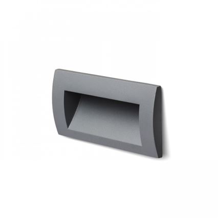 RED - Design Rendl - R12538 - LED Utomhus  vestavné lampa  GORDIQ LED/3W/230V IP65