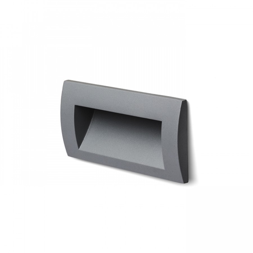 RED - Design Rendl - R12538 - LED Utomhus  vestavné lampa  GORDIQ LED/3W/230V IP65