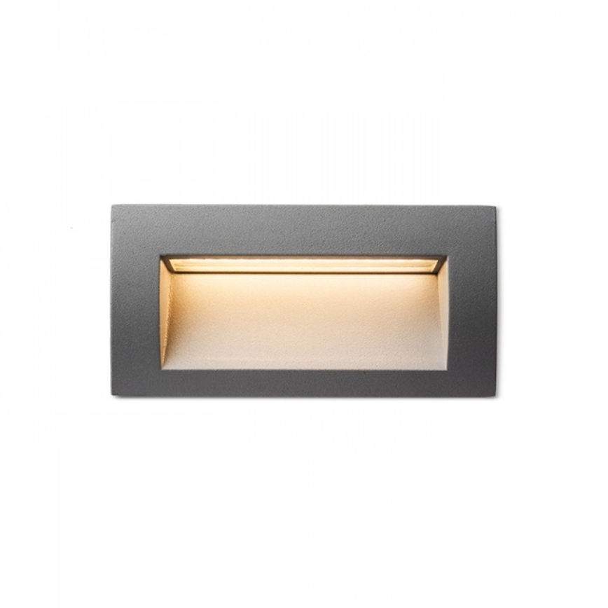 RED - Design Rendl - R12538 - LED Utomhus  vestavné lampa  GORDIQ LED/3W/230V IP65