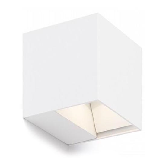RED - Design Rendl - R12556 - Utomhus LED vägglampa  CARRE 2xLED/3W/230V IP54