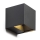 RED - Design Rendl - R12557 - Utomhus LED vägglampa  CARRE 2xLED/3W/230V IP54