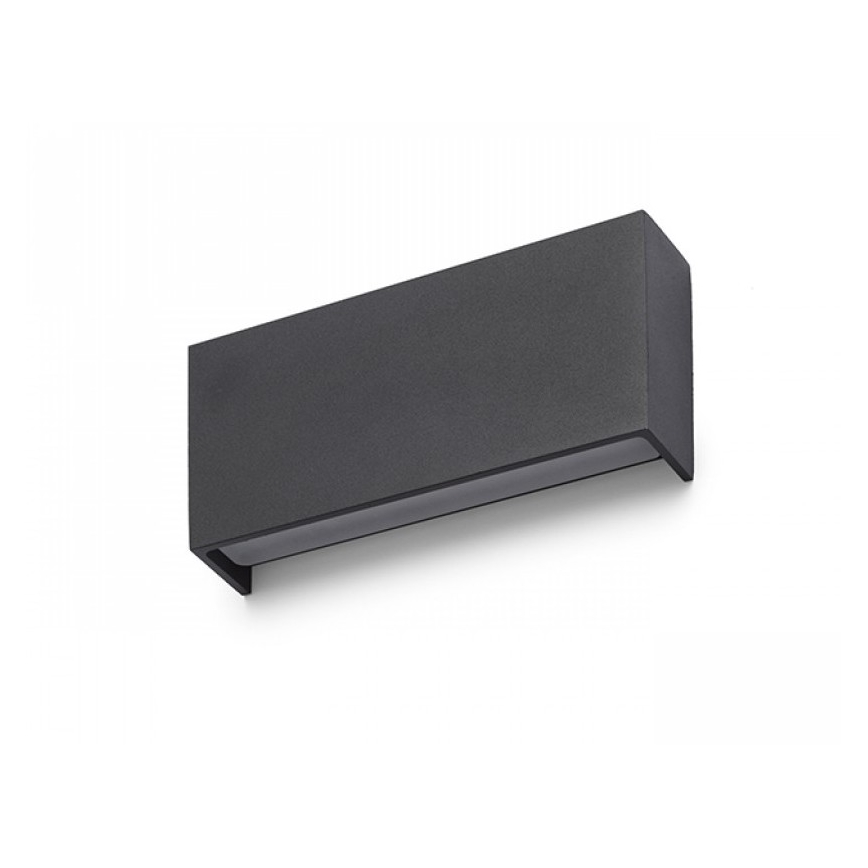 RED - Design Rendl - R12574 - Utomhus LED vägglampa  TORINO 2xLED/5W/230V IP54