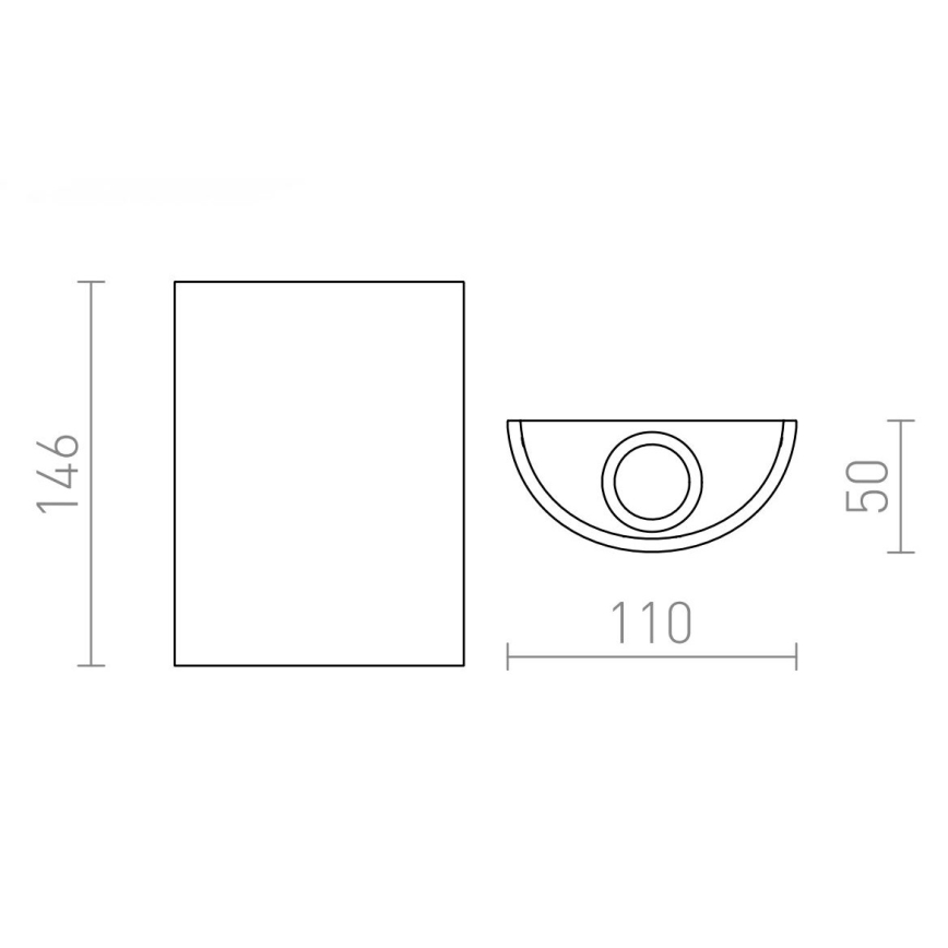 RED - Design Rendl - R12592 - LED vägglampa  DAFFY LED/6W/230V vit 
