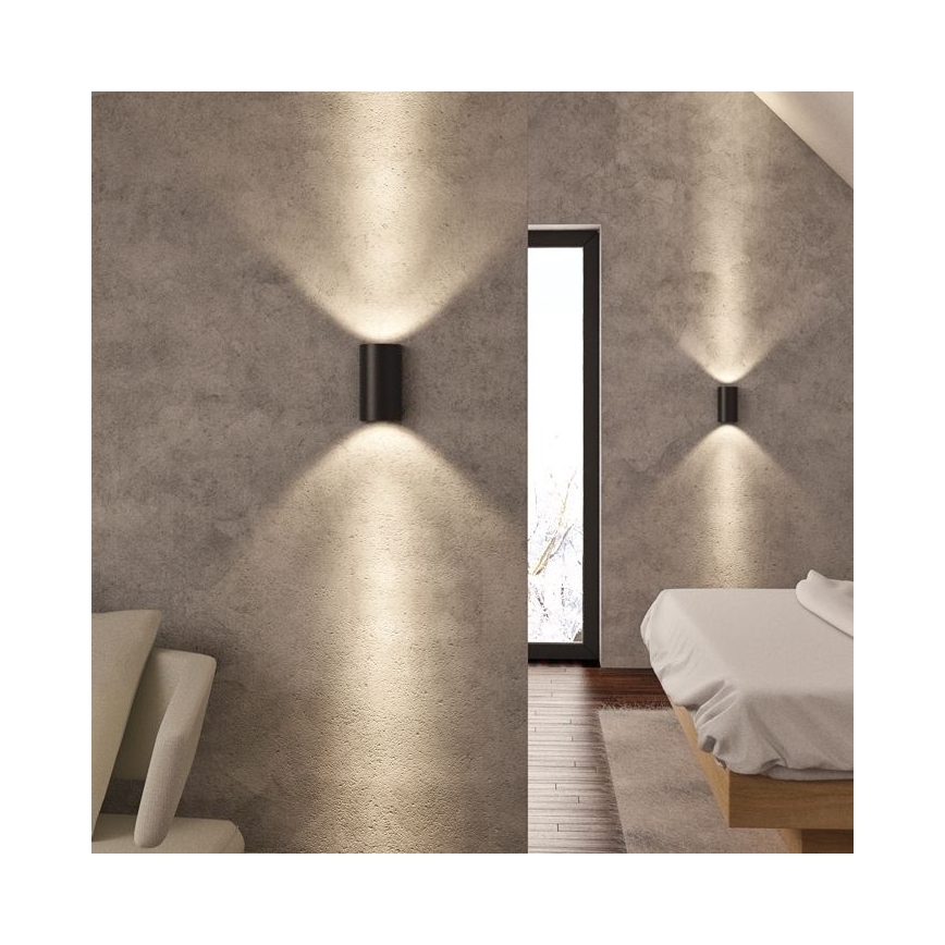RED - Design Rendl - R12593 - LED vägglampa  DAFFY LED/6W/230V svart 