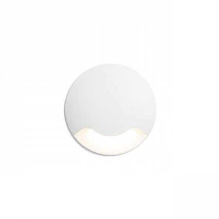RED - Design Rendl - R12613 - LED Utomhus  vestavné lampa  KICK LED/1W/230V IP54