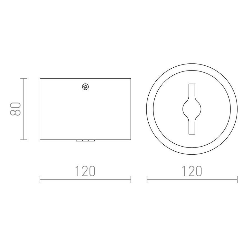RED - Design Rendl - R12633 - LED ljusreglerad spotlight  KELLY LED/15W/230V vit 