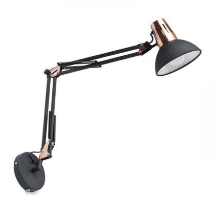 RED - Design Rendl - R12651 - Vägglampa  ANTE 1xE27/28W/230V svart 