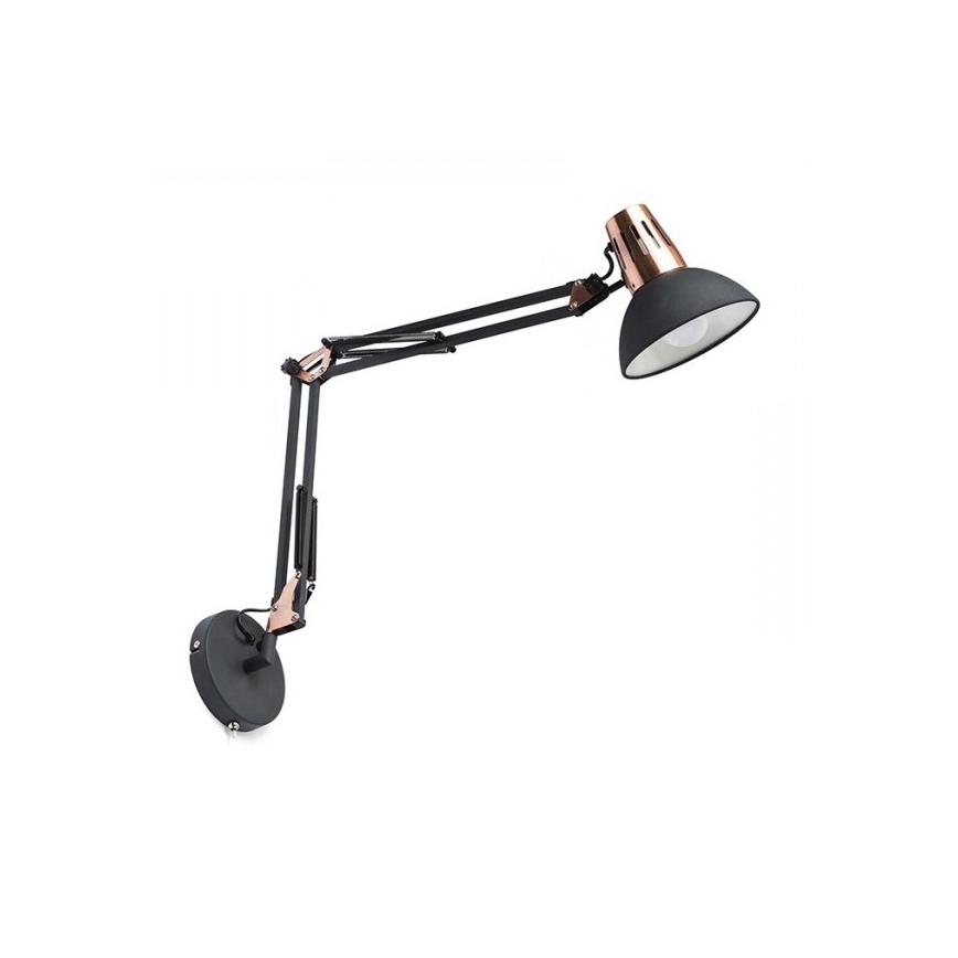 RED - Design Rendl - R12651 - Vägglampa  ANTE 1xE27/28W/230V svart 