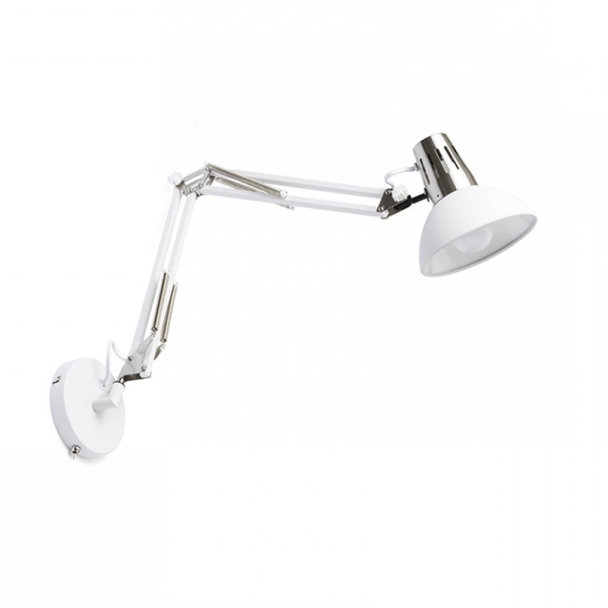 RED - Design Rendl - R12652 - Vägglampa  ANTE 1xE27/28W/230V vit 