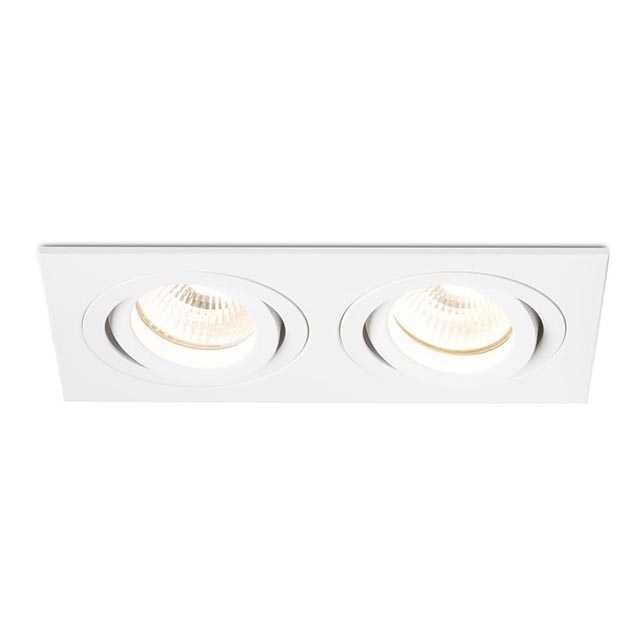 RED - Design Rendl - R12713- Infälld lampa PASADENA 2xGU10/50W/230V