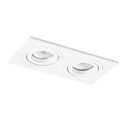 RED - Design Rendl - R12713- Infälld lampa PASADENA 2xGU10/50W/230V