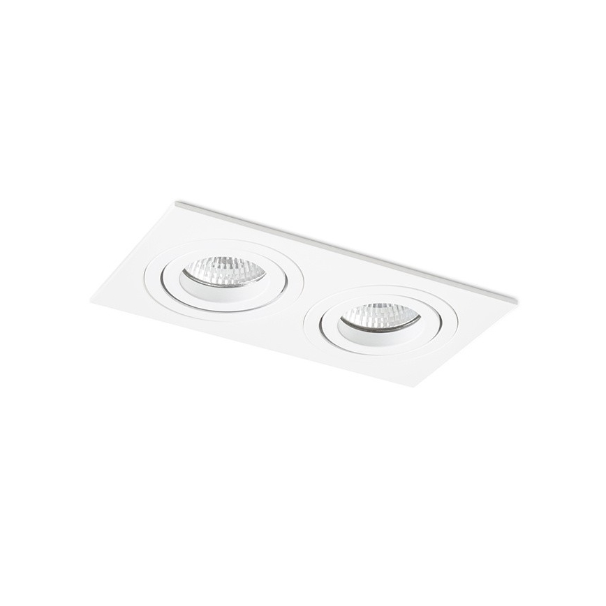 RED - Design Rendl - R12713- Infälld lampa PASADENA 2xGU10/50W/230V