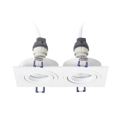 RED - Design Rendl - R12713- Infälld lampa PASADENA 2xGU10/50W/230V