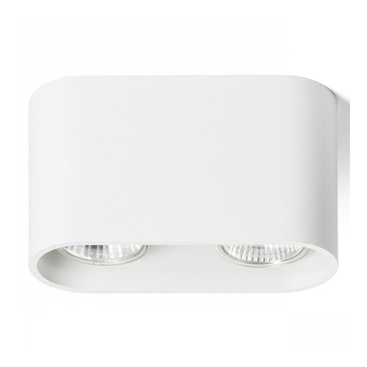 RED - Design Rendl - R12732 - Spotlight  MANTOVA 2xGU10/35W/230V vit 