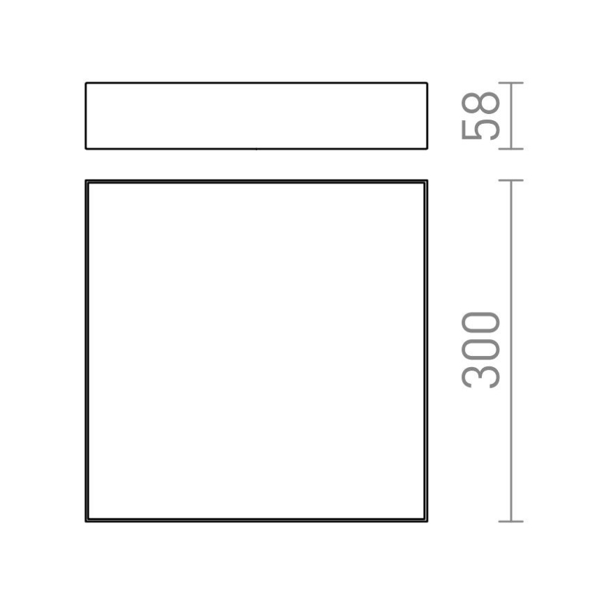 RED - Design Rendl - R12850 - LED taklampa LARISA LED/30W/230V vit 