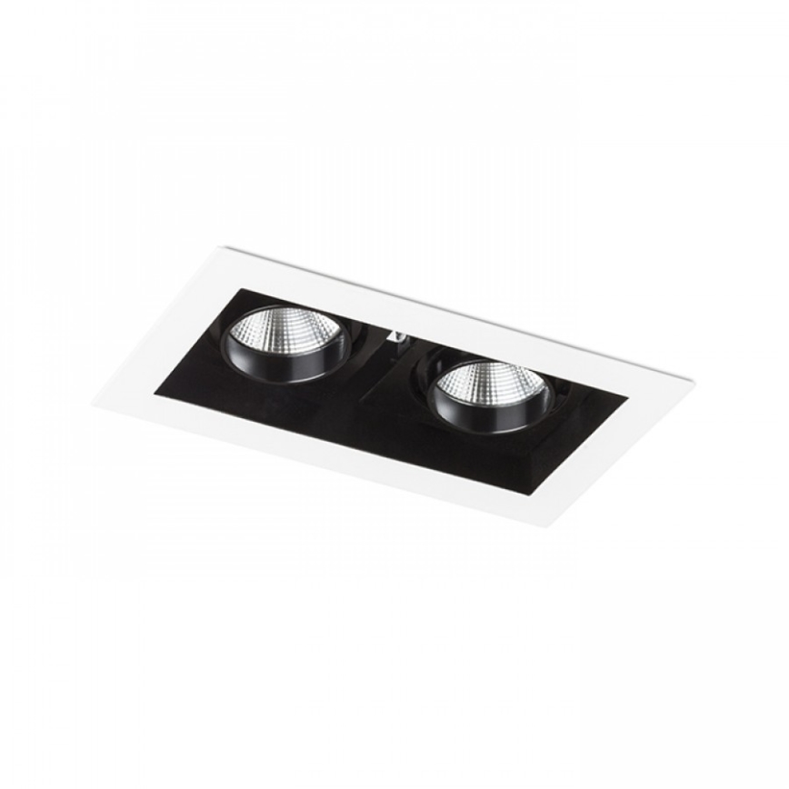 RED - Design Rendl - R12857 - LED infälld belysning BONDY 2xLED/7W/230V