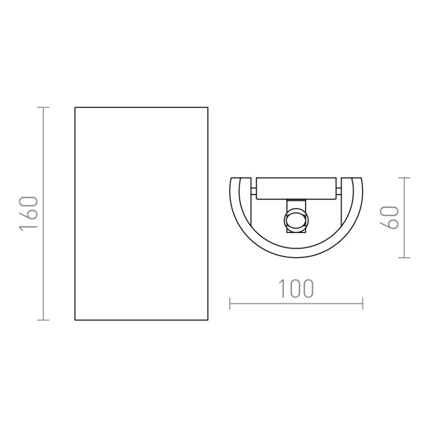 RED - Design Rendl - R12999 - Vägglampa  CHIC 1xG9/33W/230V