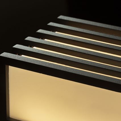 RED - Design Rendl - R13565 - Utomhus LED vägglampa  CLAIRE LED/9W/230V IP54