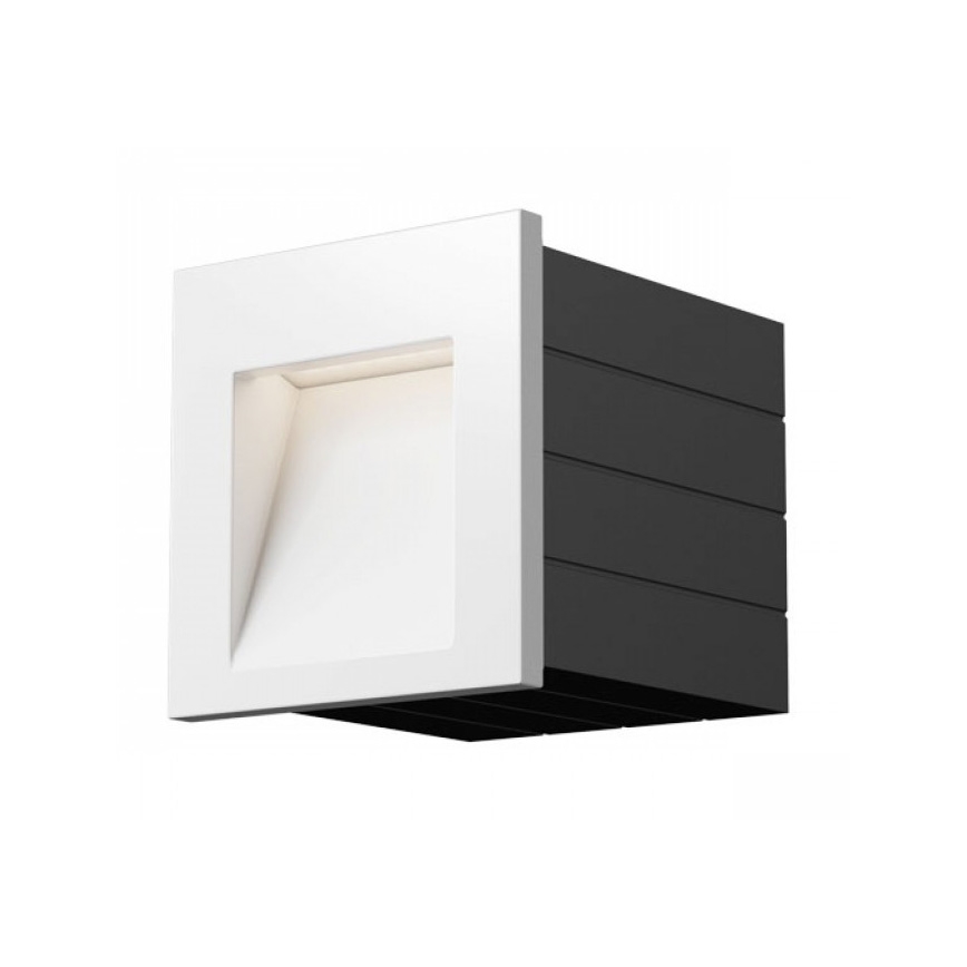 RED - Design Rendl - R12013 - LED Utomhus  vestavné lampa  TESS LED/3W/230V IP54 vit