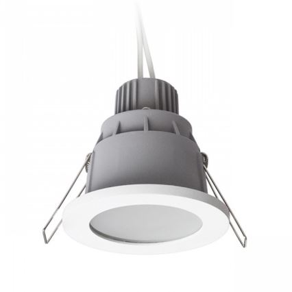 RED - R12659 - Badrum Infälld belysning  LEROY 1xGU5,3/35W/12V IP44
