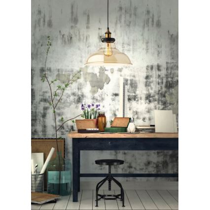 redo 01-1003 - Ljuskrona med snöre SAVILLE 1xE27/42W/230V
