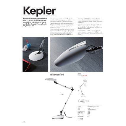 redo 01-1036 - Barn LED-Lampa KEPLER VEIOZA LED/6.5W/230V