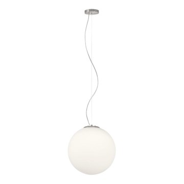 Redo 01-1066 - Ljuskrona med textilsladd OLA 2xE27/42W/230V diameter 40 cm