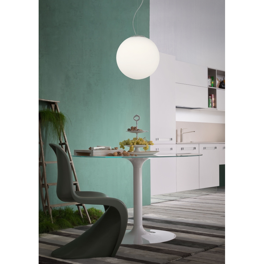 Redo 01-1066 - Ljuskrona med textilsladd OLA 2xE27/42W/230V diameter 40 cm
