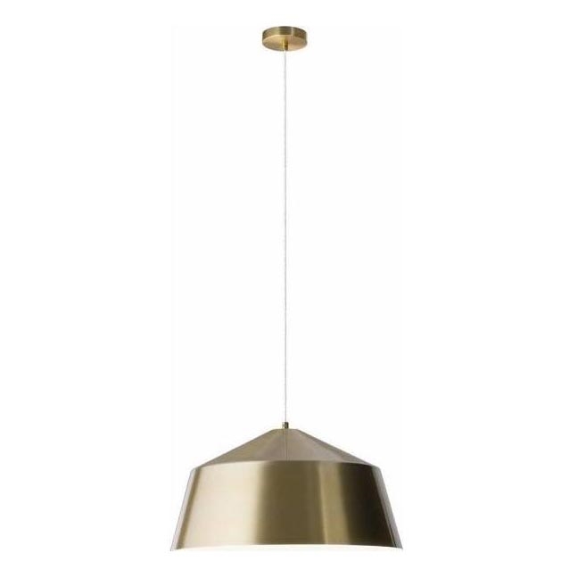 Redo 01-1102 - Ljuskrona med textilsladd AYLA 1xE27/42W/230V diameter 56 cm guld