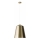 Redo 01-1104 - Ljuskrona med textilsladd AYLA 1xE27/42W/230V diameter 36 cm guld