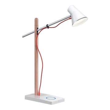 Redo 01-1119 - LED ljusreglerad bordslampa touch LED/5W/230V USB