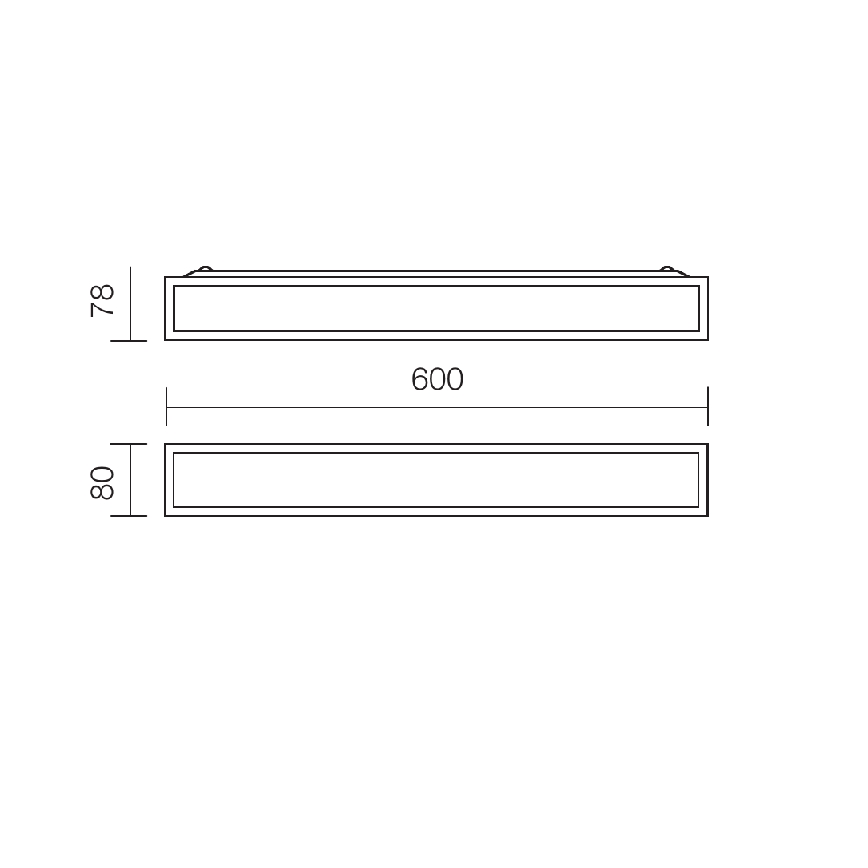 redo 01-1233 - Badrumsbelysning vägg EGO 3xE14/28W/230V IP44