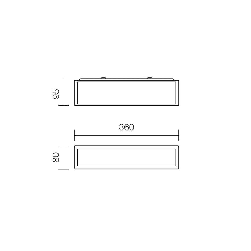 Redo 01-1234 - LED vägglampa för badrum EGO LED/12W/230V IP44 blank krom