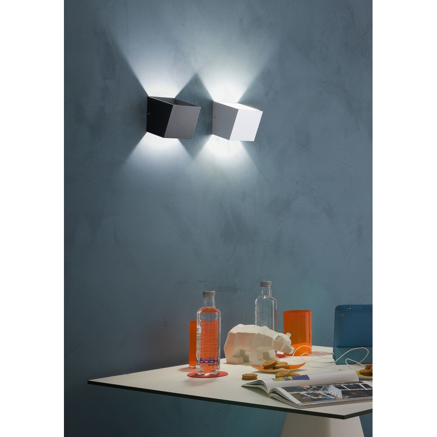 Redo 01-1318 - LED väggbelysning TOBIKO LED/6W/230V CRI 90 svart